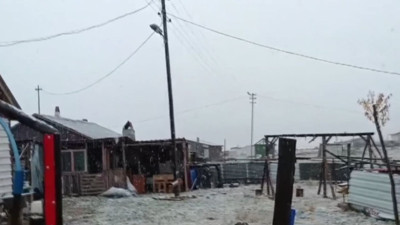 Ankara'da mevsimin ilk karı o iki ilçeye düştü: Ankara'nın akciğerleri kışa teslim oldu!
