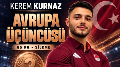 Ankaralı Kerem Kurnaz Avrupa üçüncüsü oldu!