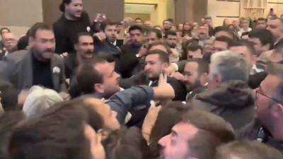 İstanbul Barosu seçiminde tekme tokat kavga