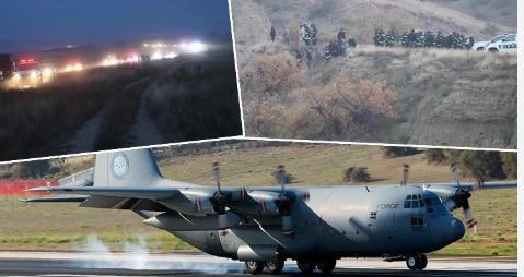 Gürcistan'da düşen uçağın kara kutusu bulundu - Resim: 6