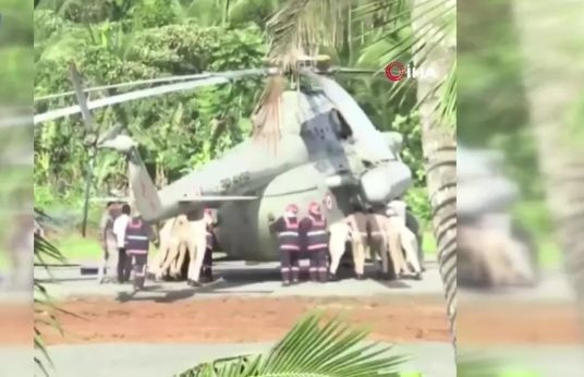 Cumhurbaşkanı Ölümden Döndü İniş Pisti Çöktü! - Resim: 2