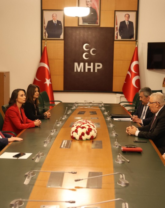 DEM Parti MHP ile Ankara'da görüştü