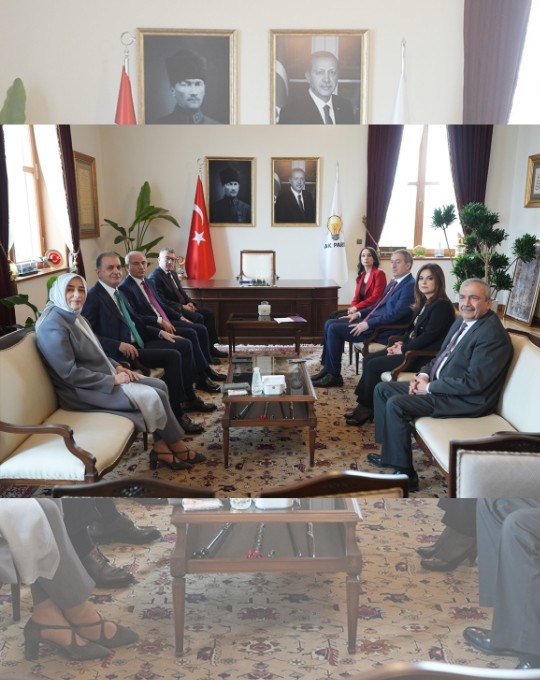 DEM Parti ile AK Parti Ankara'da görüştü