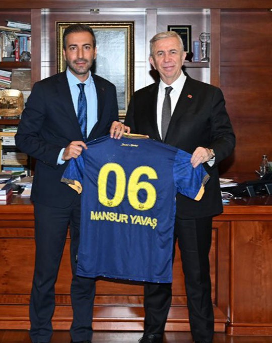 MKE Ankaragücü’nden Mansur Yavaş’a ziyaret