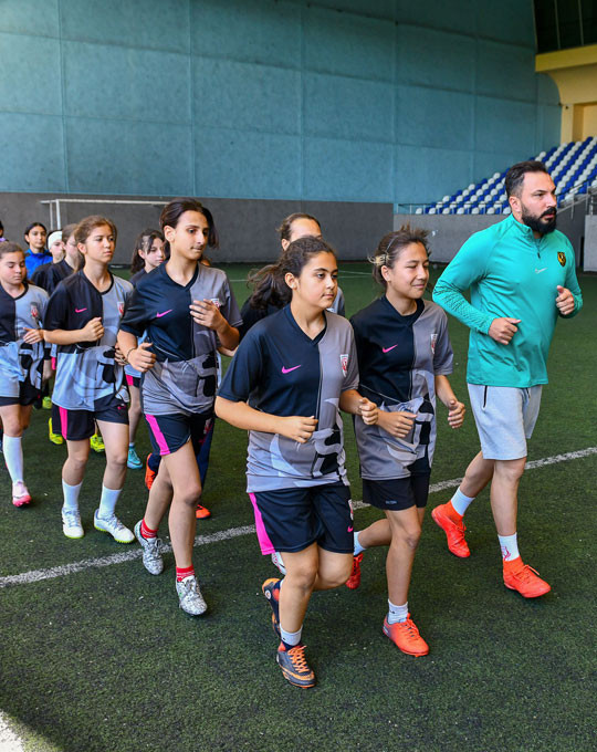 ABB Fomget kız futbol kursları başlıyor
