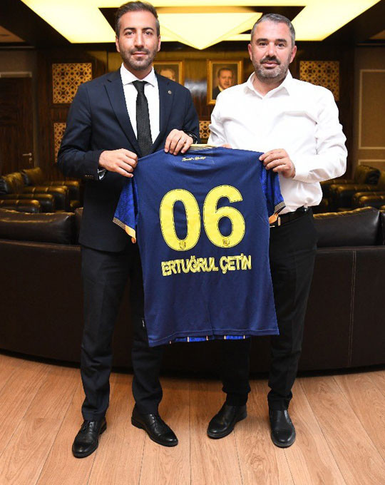 MKE Ankaragücü’nden Pursaklar Belediyesine ziyaret
