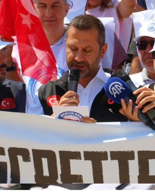 Ankara’da Memur-Sen eylemi: “Haklı mücadelemizi haykıracağız”
