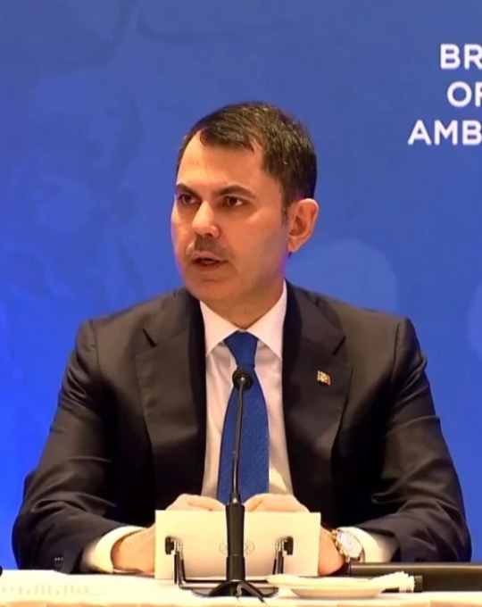 Bakan Kurum’dan AB Büyükelçilerine COP31 vizyonu: “Artık hedef değil, uygulama zamanı”