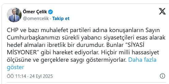 AK Parti Sözcüsü Ömer Çelik'ten CHP'ye sert tepki - Resim: 7