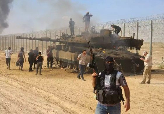 Hamas, İsrail Zırhlı Aracını İmha Etti - Resim: 2