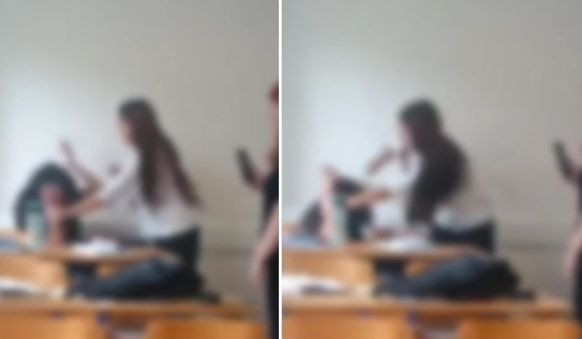 Lisede korkunç görüntü - Resim: 2