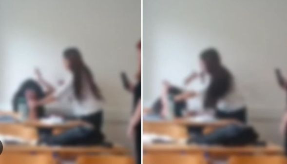 Lisede korkunç görüntü - Resim: 1