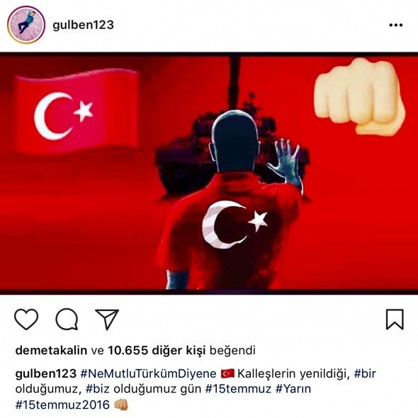 Ünlüler '15 Temmuz'u unutmadı - Resim: 1