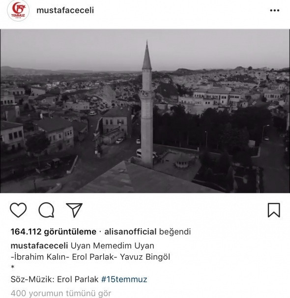 Ünlüler '15 Temmuz'u unutmadı - Resim: 3
