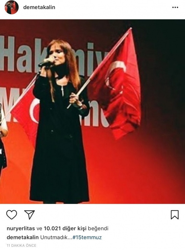 Ünlüler '15 Temmuz'u unutmadı - Resim: 4