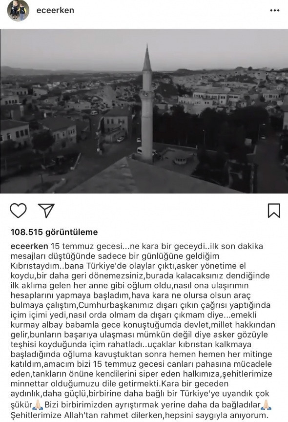 Ünlüler '15 Temmuz'u unutmadı - Resim: 6