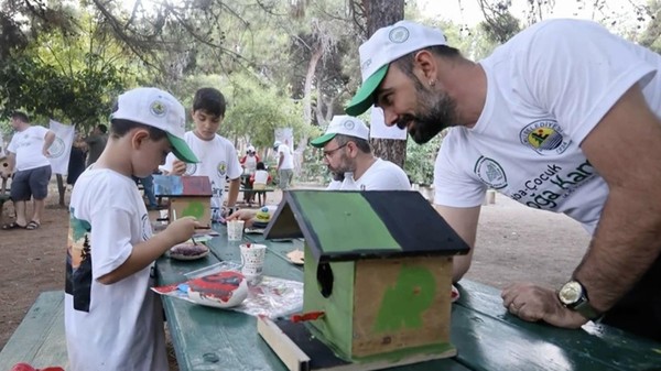 Ankara’da Babalar Günü kampı: Doğada baba-çocuk buluşması