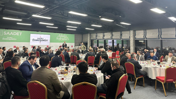 Saadet Partisi Ankara Teşkilatı iftarda buluştu