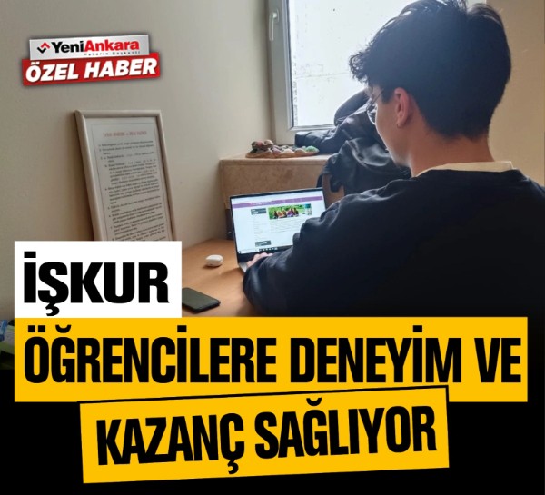 Hacettepe Üniversitesi öğrencileri, İŞKUR Gençlik Programı ile hem deneyim kazanıyor hem ekonomik kazanç sağlıyor