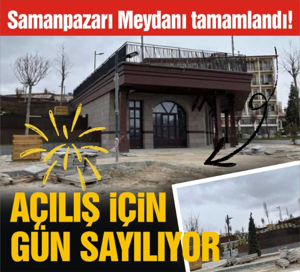 Ankara'da Samanpazarı Meydanı tamamlandı! Açılış için gün sayılıyor