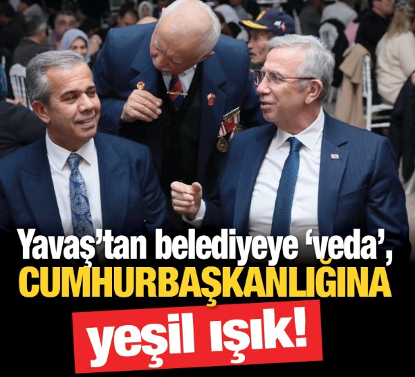 Mansur Yavaş'tan Polatlı'da dikkat çeken çıkış: “Bu benim son dönemim”