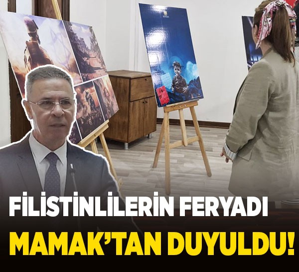 Filistinlilerin feryadı Ankara Mamak'tan duyuldu