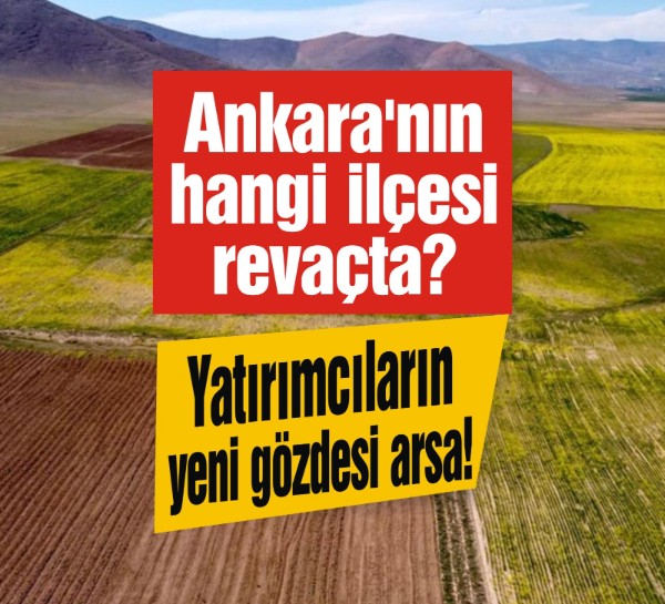 Yatırımcıların yeni gözdesi arsa! Beypazarı öne çıkıyor!