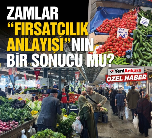 Zamlar "fırsatçılık anlayışı"nın bir sonucu mu?