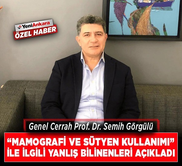 Genel Cerrah Prof. Dr. Semih Görgülü'den kadınları rahatlatan açıklama!