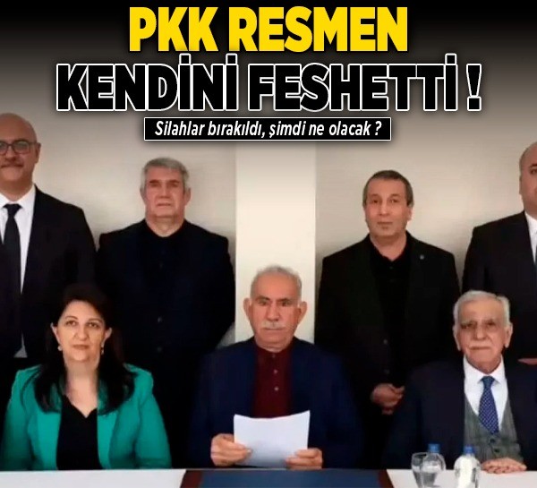 PKK resmen kendini feshetti! Silahlar bırakıldı, şimdi ne olacak?
