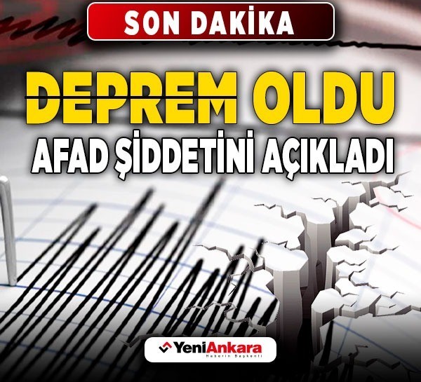 Akdeniz'de 6.0 şidettinde deprem