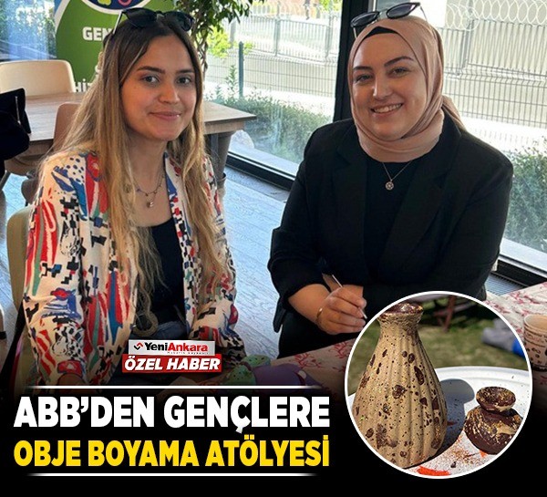 ABB'den gençlere Obje Boyama Atölyesi