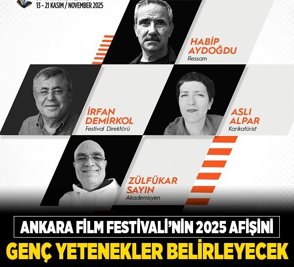 Ankara Film Festivali’nin 2025 afişini genç yetenekler belirleyecek