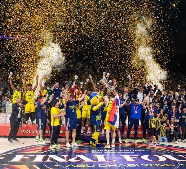 Fenerbahçe Beko tekrar Avrupa'nın zirvesinde