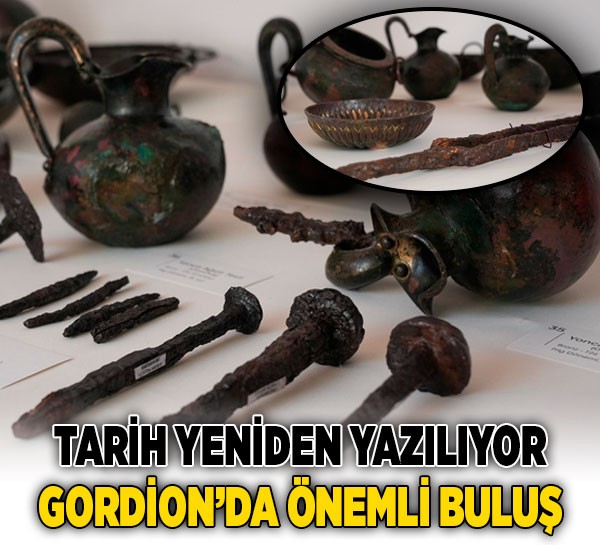 Ankara'da tarih yeniden yazılıyor! Gordion'da Frig Kraliyet Mezarına ulaşıldı!