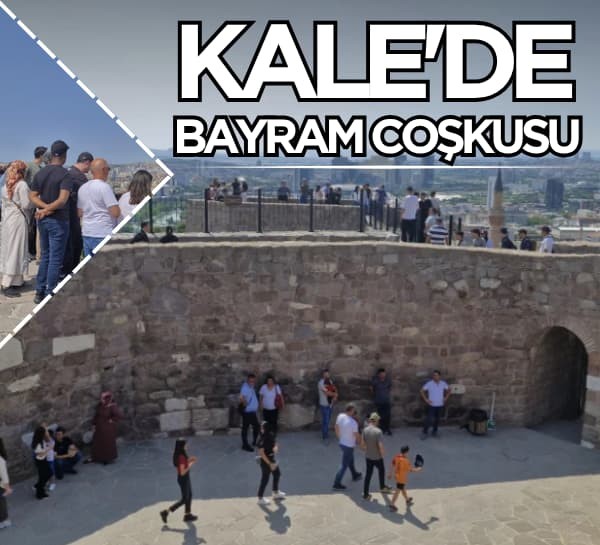 Ankara Kalesi Kurban Bayramı tatilinde yoğun ilgi gördü