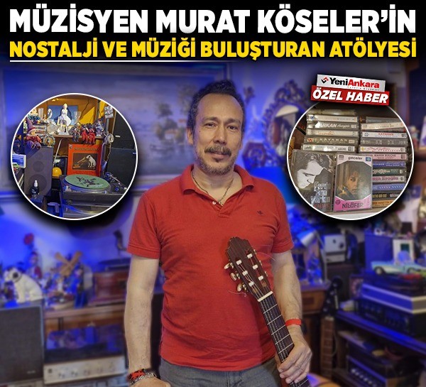 Geçmişin sesinden günümüzün ritmine: Müzisyen Murat Köseler’in nostalji ve müziği buluşturan atölyesi
