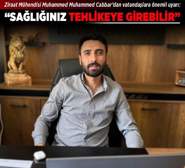 Vatandaşlara önemli uyarı: "Sağlığınız tehlikeye girebilir"