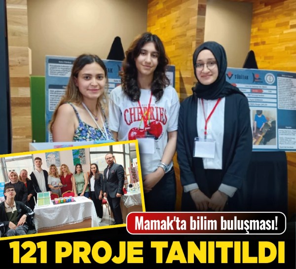 Mamak'ta bilim buluşması! 121 proje tanıtıldı!