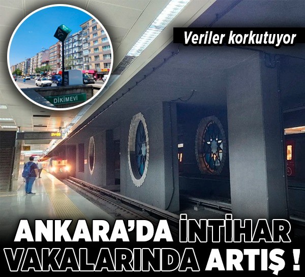 Ankara'da intihar vakalarında artış! Veriler korkutuyor