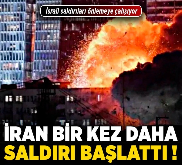 İran bir kez daha saldırı başlattı