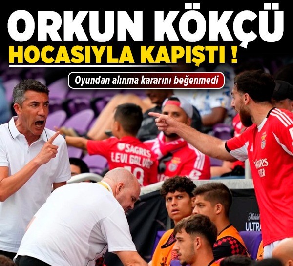 Orkun Kökçü hocasıyla kapıştı