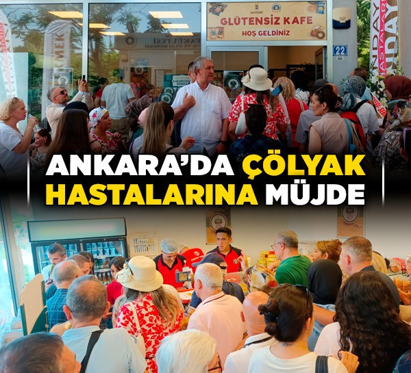 Ankara'da çölyak hastalarına müjde! Glutensiz kafe hizmete açıldı!