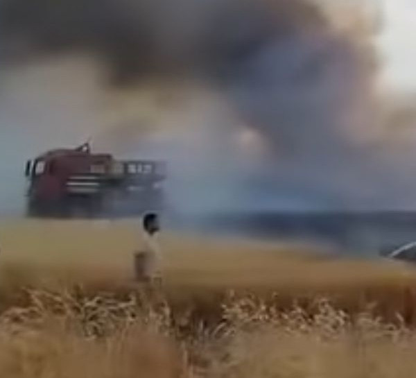 Ankara'nın iki ilçesinde korkutan yangın!