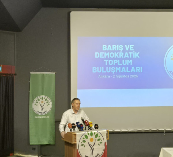 DEM Parti’den Barış Süreci mesajı! "Bu sürece zeval getirmeyecek bir dil kullanıyoruz”