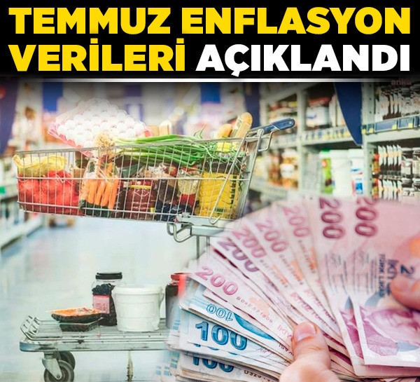 Son dakika! Temmuz enflasyon verileri açıklandı!