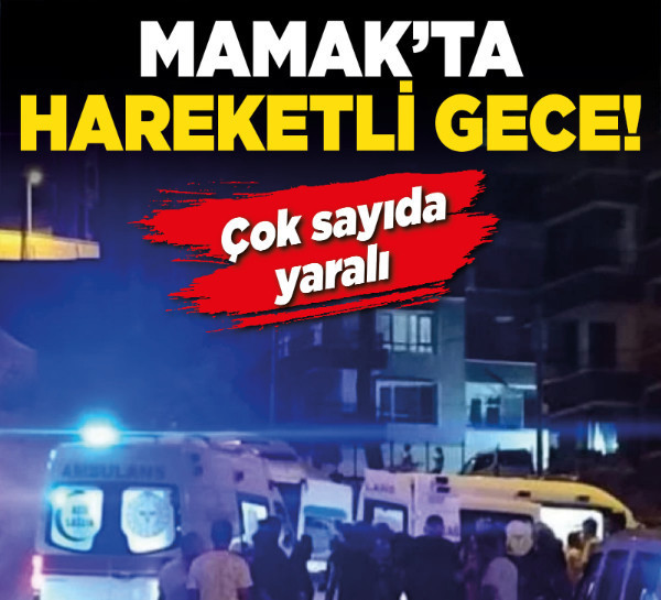 Mamak’ta hareketli gece! Çok sayıda yaralı