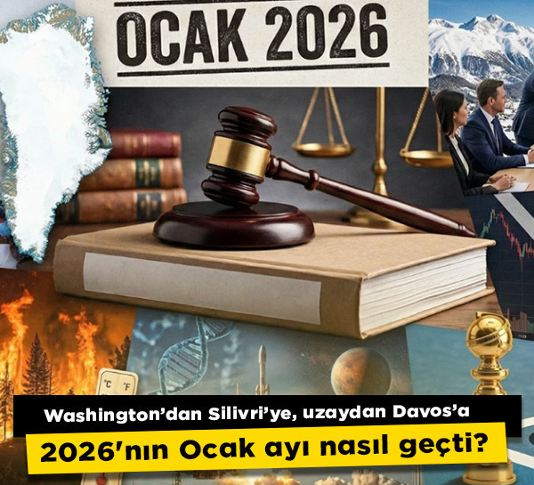 Washington’dan Silivri’ye, uzaydan Davos’a! 2026'nın Ocak ayı nasıl geçti?