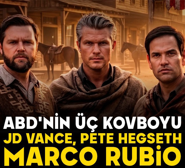 ABD'nin üç kovboyu: JD Vance, Pete Hegseth, Marco Rubio