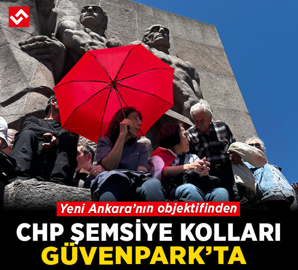 CHP "Şemsiye Kolları" alanda! Güvenpark'tan objektifimize yansıyanlar